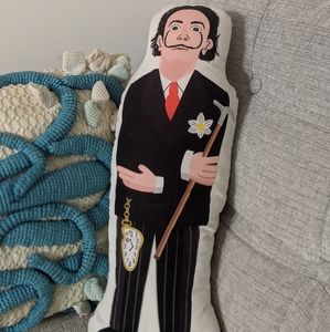 Picasso/Dali pillow accessory art/artist cushion